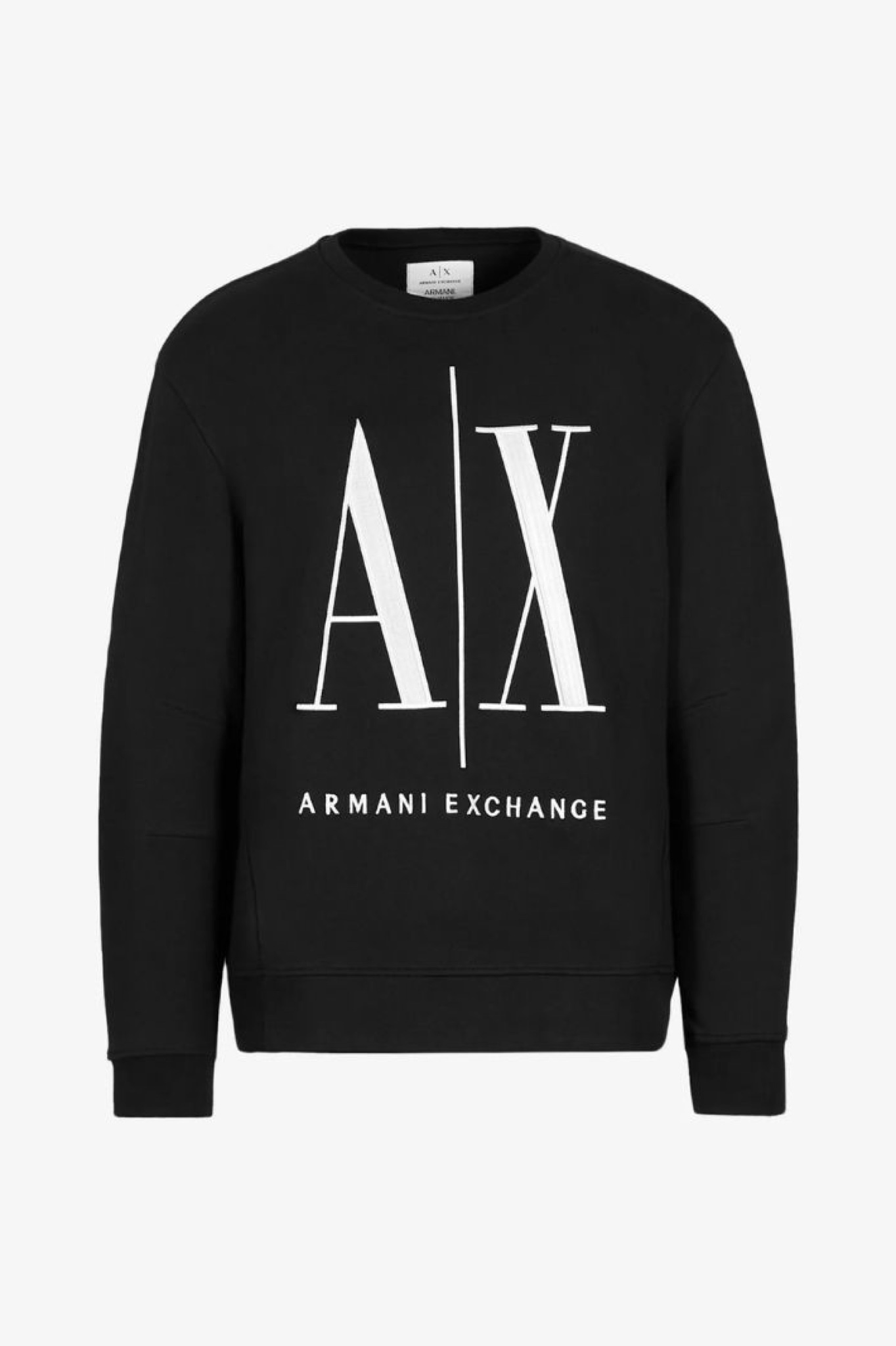 Чёрный свитшот 8NZMPA ZJ1ZZ 1200 Armani Exchange